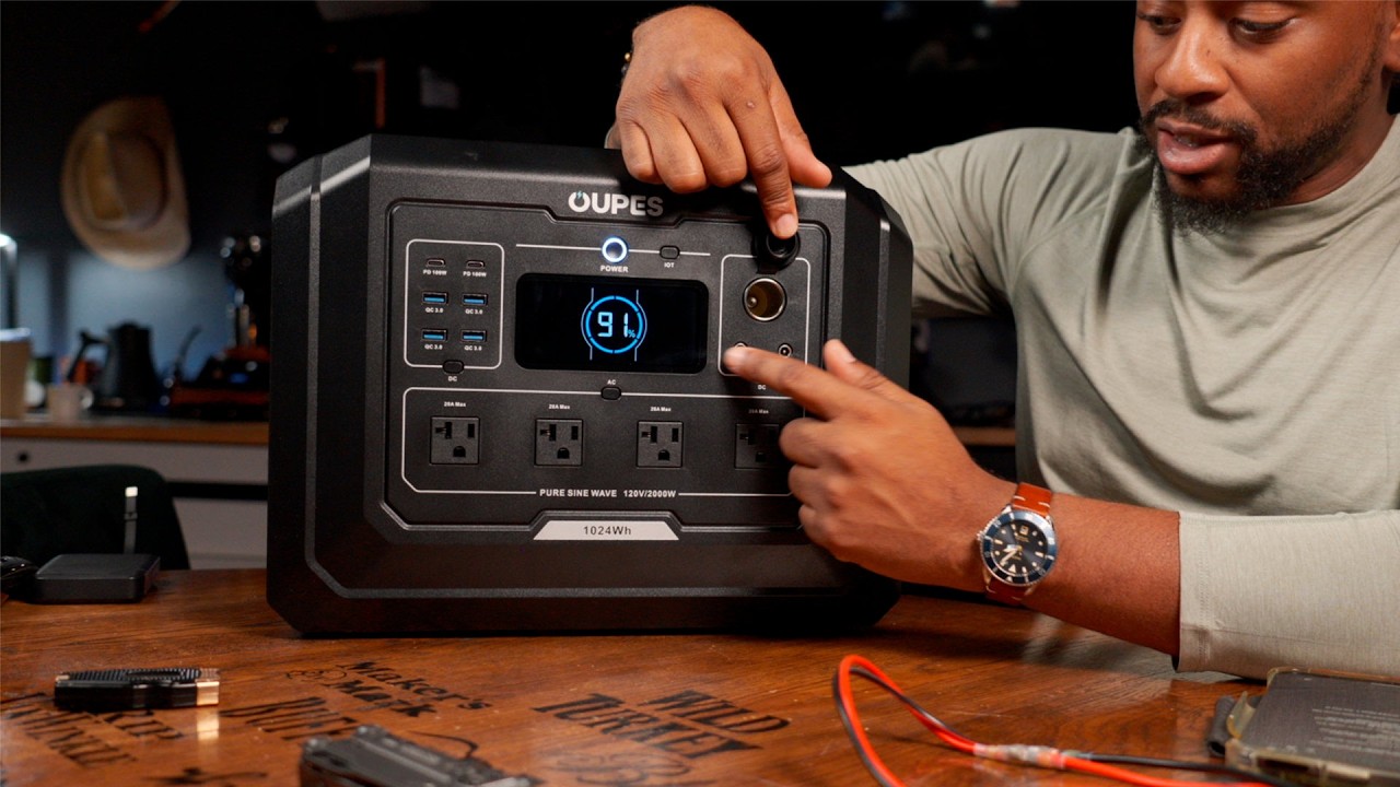 This Budget SHTF Power Station is Barely Worth it - Oupes Mega 1