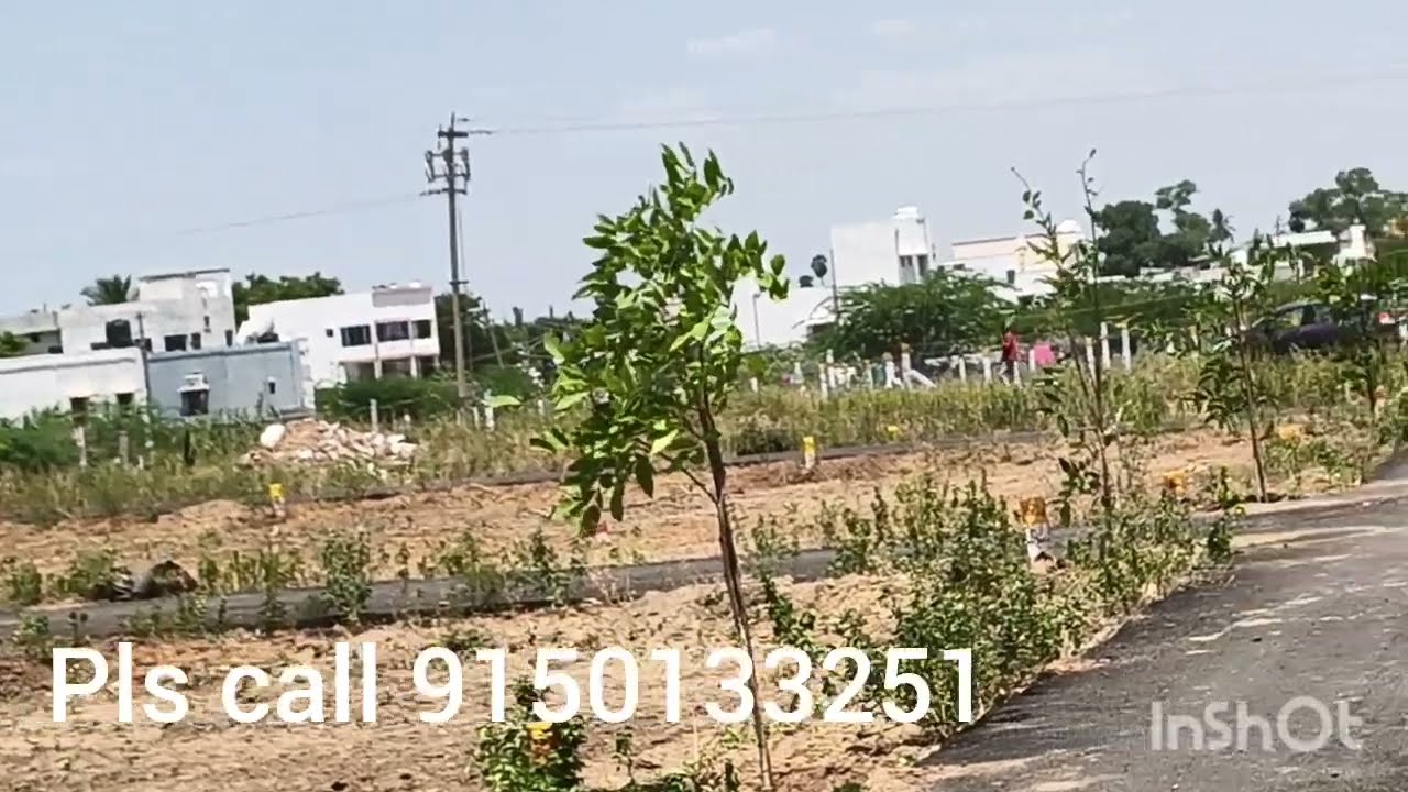 Approved plots on Alagar kovil road. Price per cent 5.49 L. Free family site visit