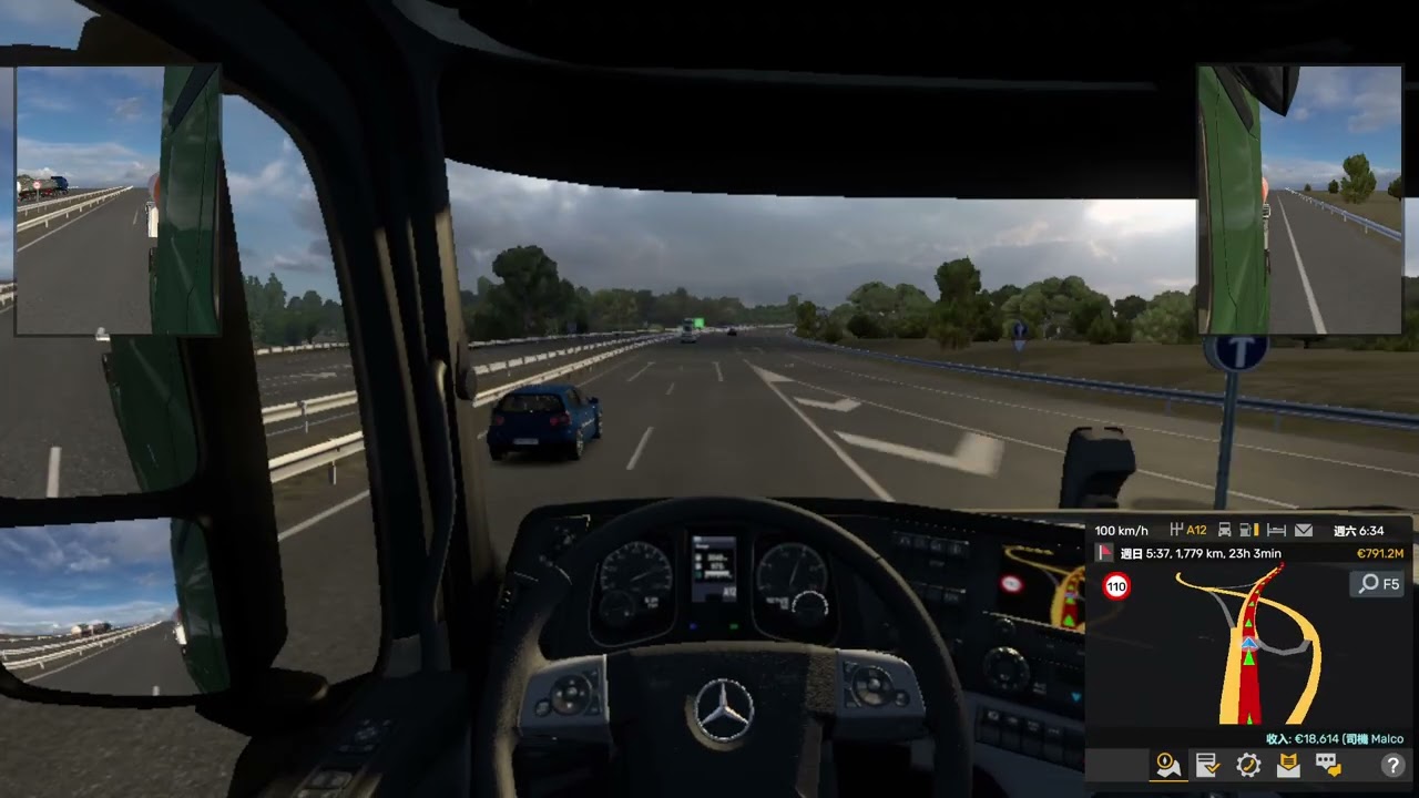 Euro Truck Simulator 2 Driving Live