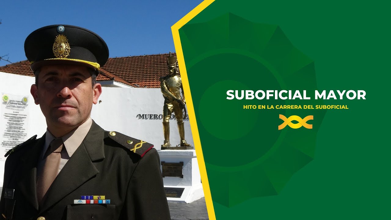 Suboficial Mayor, Hito en la carrera del Suboficial