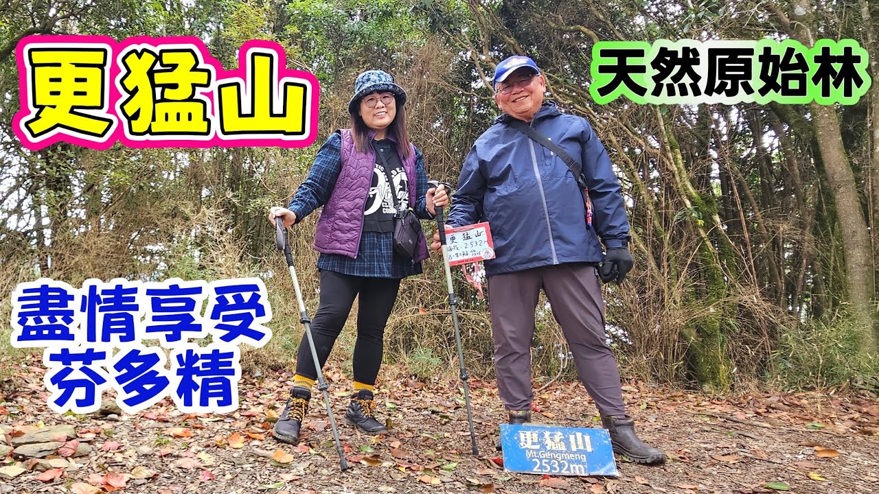 (更猛山)爬過這座山更猛🤣🤣森林浴步道，樹木奇特林相優美，盡情享受芬多精