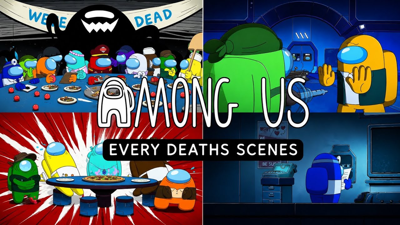 Every Death Scene in The Among Us Show 💀🔪 (No watermark | Full Compilation)
