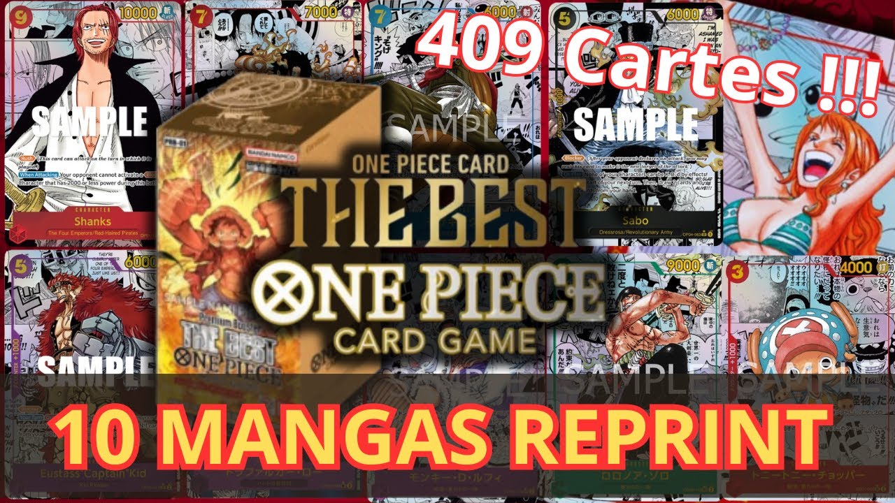 🚨Breaking News 🚨 10 Manga dans l'extension PRB01 