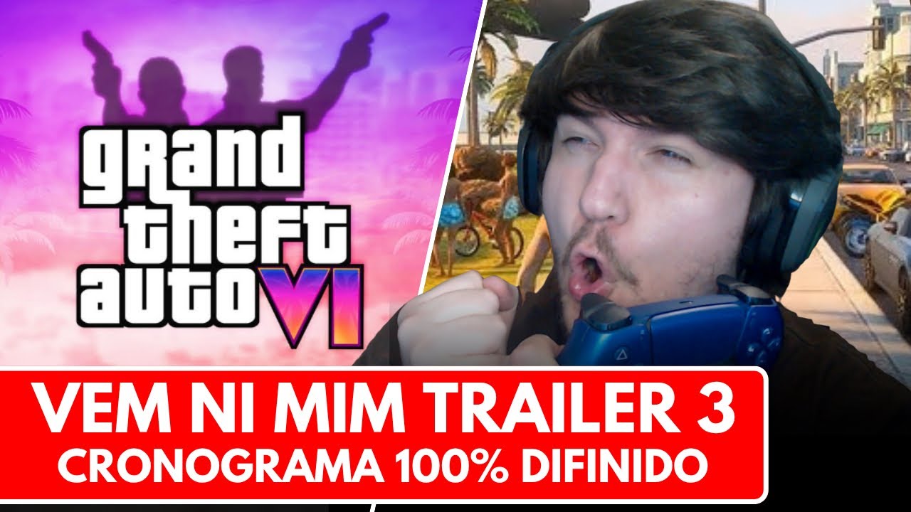 ROCKSTAR QUEBROU A INTERNET TEASER GTA 6 E CRONOGRAMA DEFINIDO PARA O LANÇAMENTO