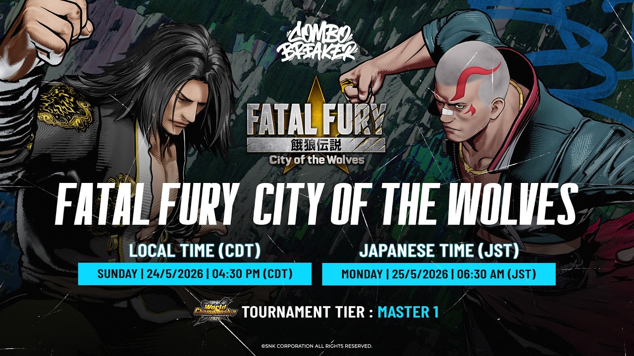 COMBO BREAKER 2026 | FATAL FURY: CotW | TOP 8