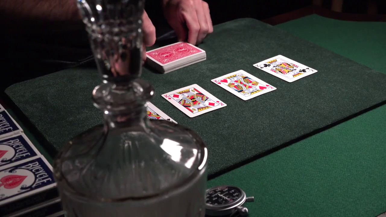 Cheating at Cards: Ladanye Stacking Drills with Riffle Stacking and Overhand Shuffles