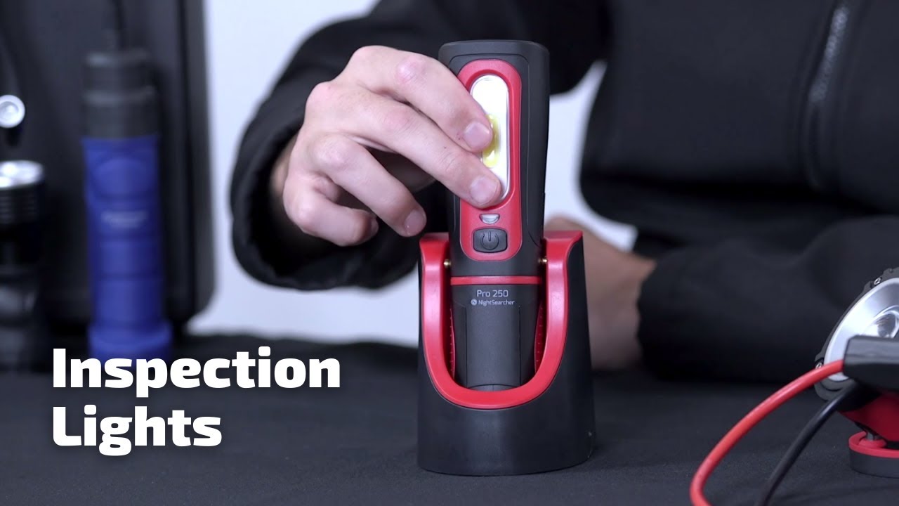 NightSearcher Inspection Lights: Perfect for Under-Bonnet Illumination and Hands-Free Operation