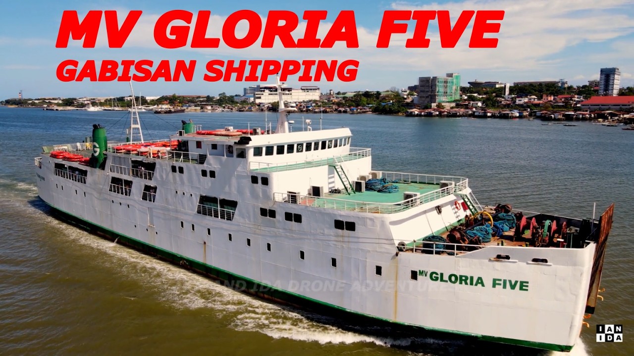 Aerial Ship Chase | Old but Gold | Gloria Five Gabisan Shipping | The Hilongos Specialist