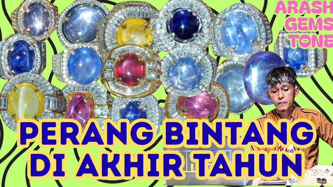 Cat's eye Chrysoberyl & Safir star Srilanka disini gudangnya || Arash Gemstone || 246 Gemstone || 💎