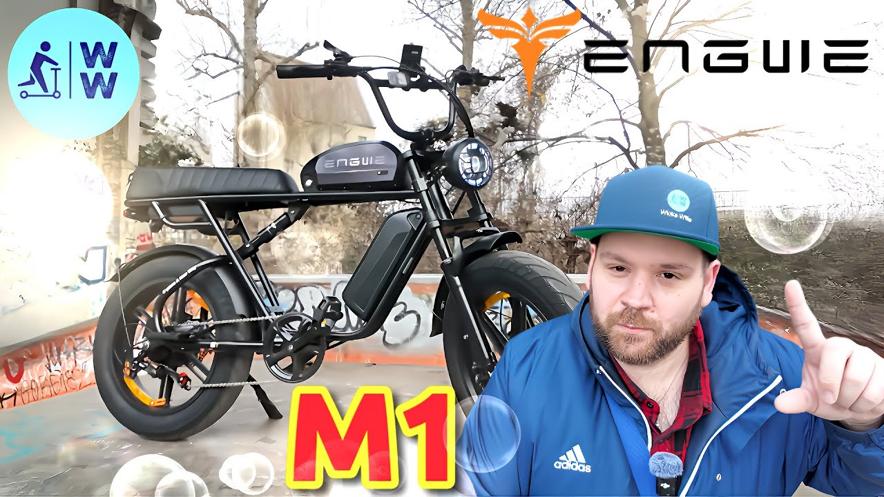 Engwe M1 🔥 Fully mit Motorrad Optik 🔥 Fatbike, ebike, Pedelec, 25 km/h, 250 Watt, eBike 2024 #engwe