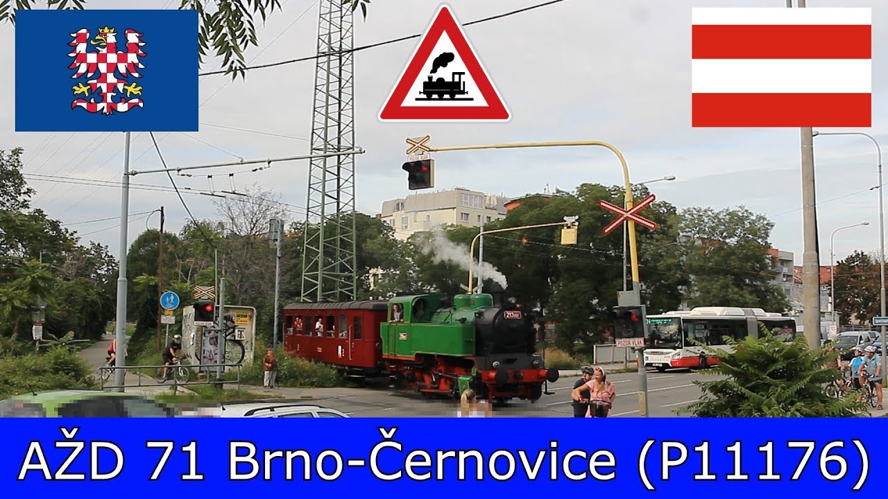 Přejezd AŽD 71 Brno-Černovice (P11176) + BéEska