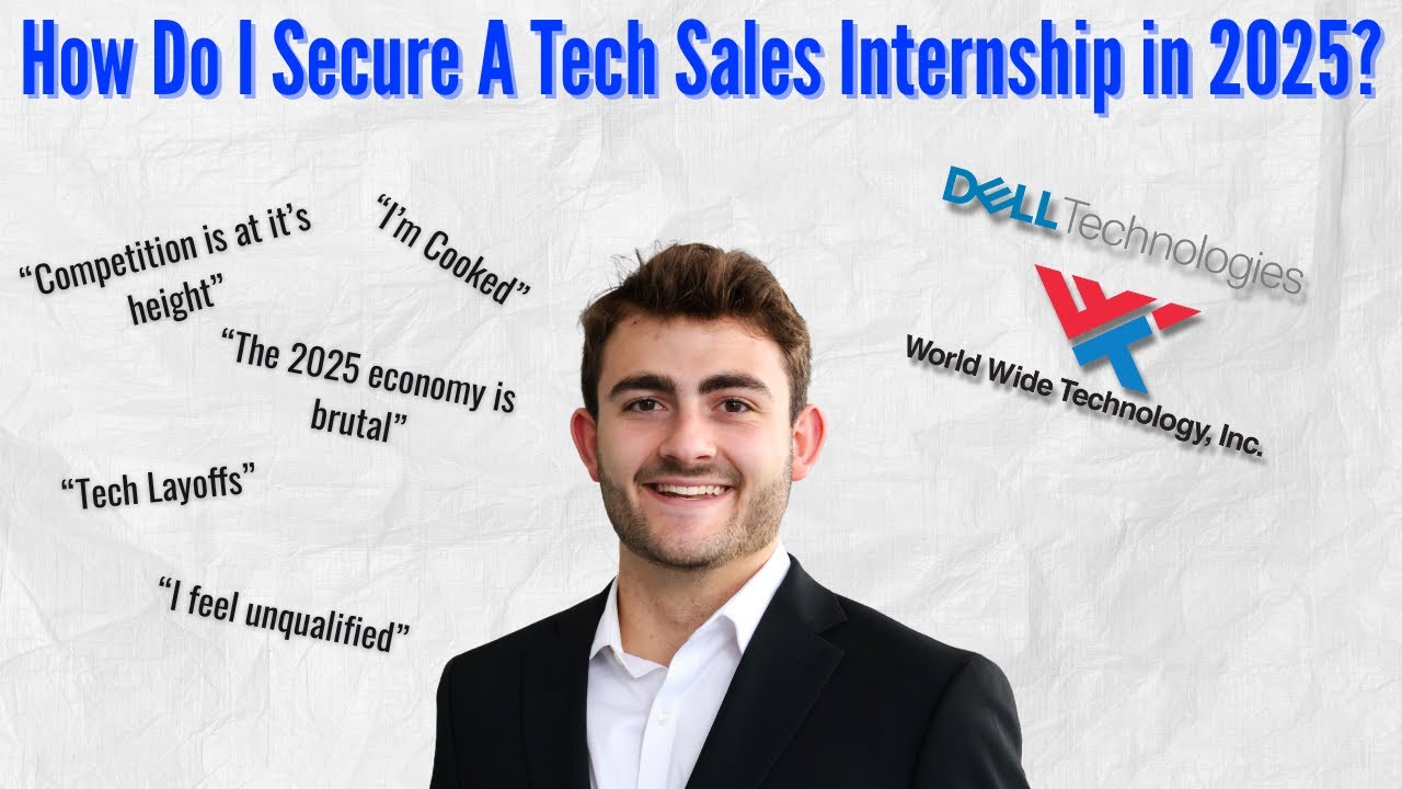 How Do I Secure A Tech Sales Internship in 2025?