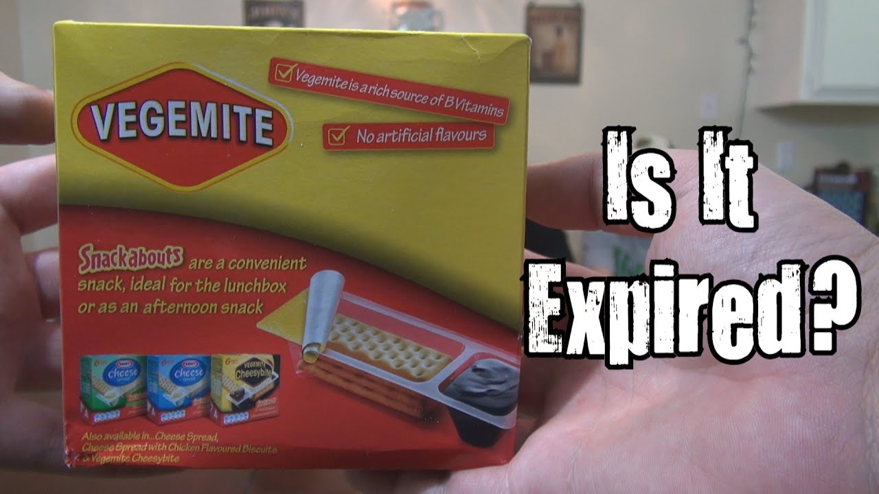 Is It Expired? - Vegemite Snackabouts