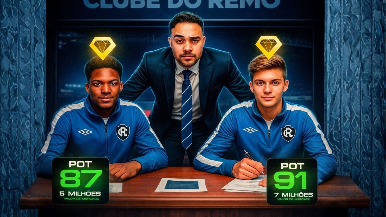 FC26 MODO CARREIRA | CONTRATAMOS DUAS PROMESSAS PRO TIME!! #EP5