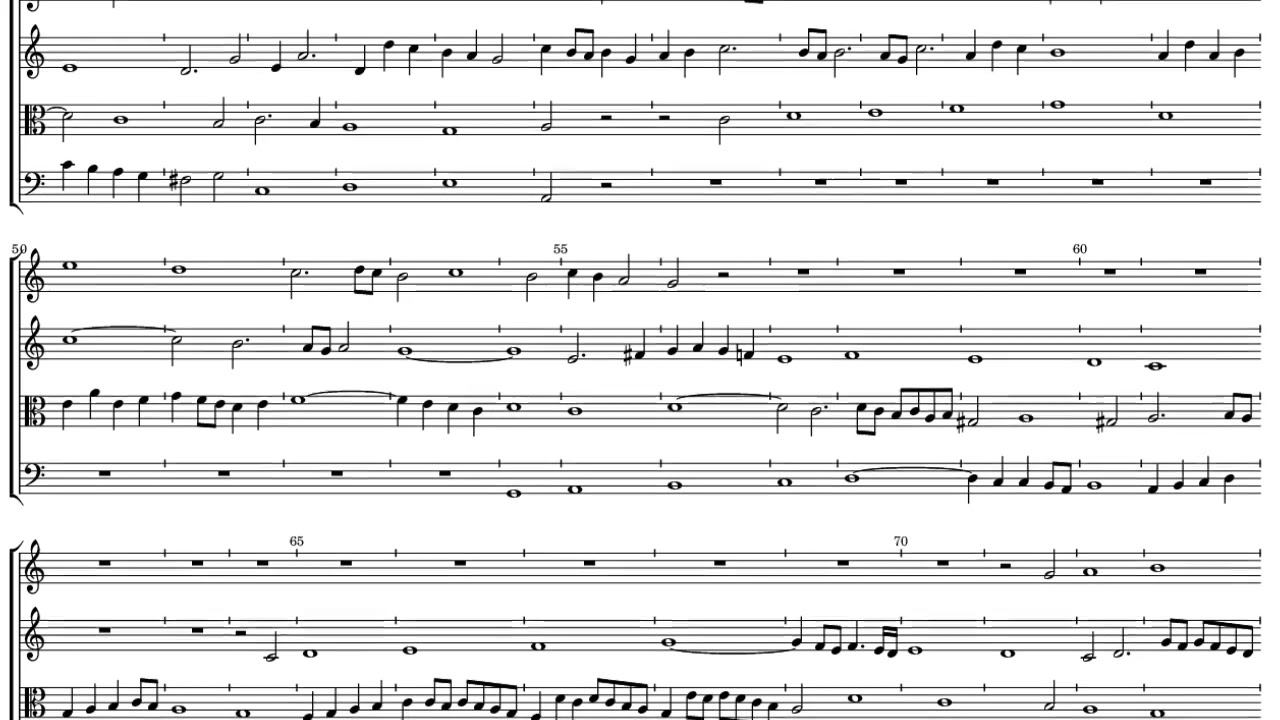 Johann Pachelbel Ricercar in C Major P.418