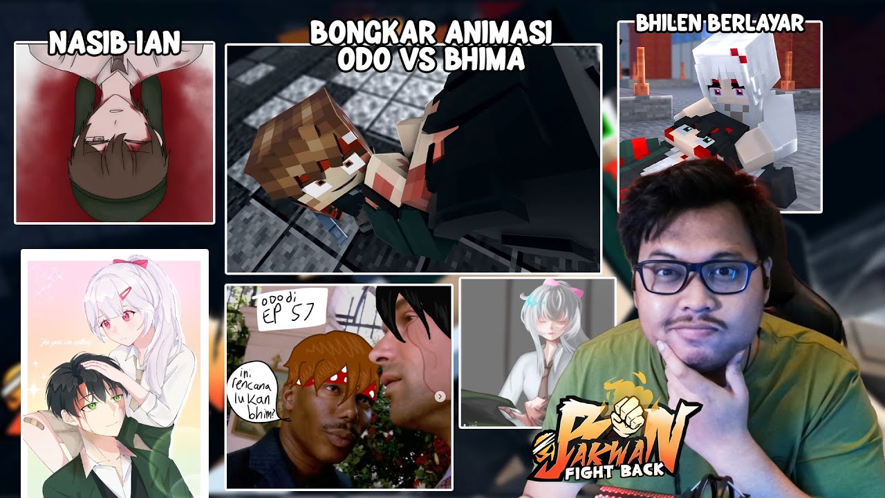 BONGKAR ANIMASI #STBM ANTARA ODO VS BHIMA !! Dan Rahasia | BAKWAN FIGHT BACK EDIT JEDAG JEDUG