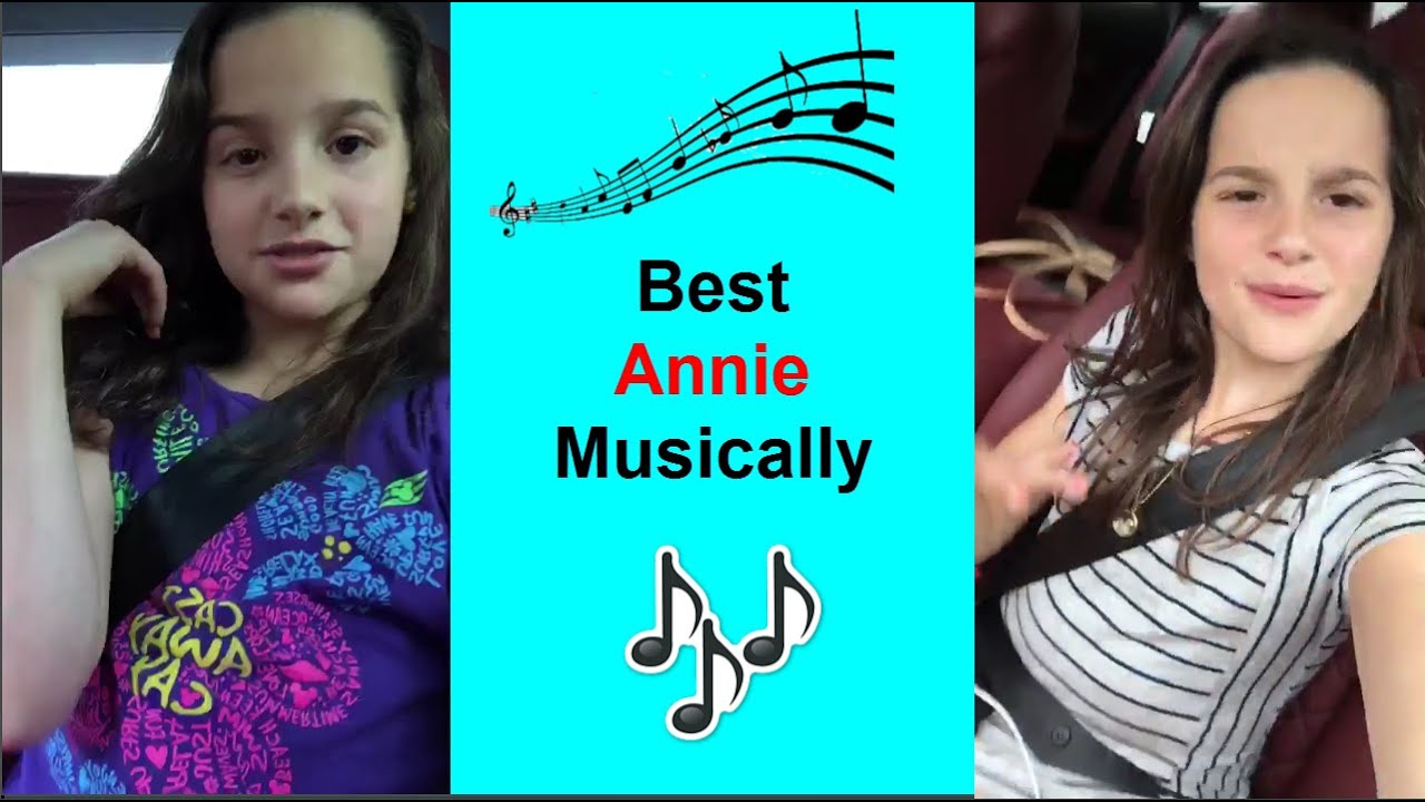 NEW Annie Musical.ly Compilation 2016 | presshandstands7 Musically