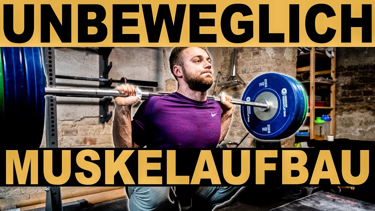 Unbeweglich durch Krafttraining ? - Machen Muskeln dich unbeweglich ?
