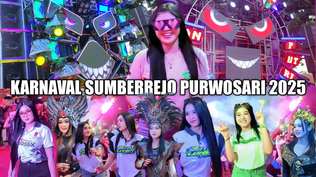 FULL SENYUM 😂 PESTA HOREG ! Karnaval Sumberrejo Purwosari 2025 Pasuruan
