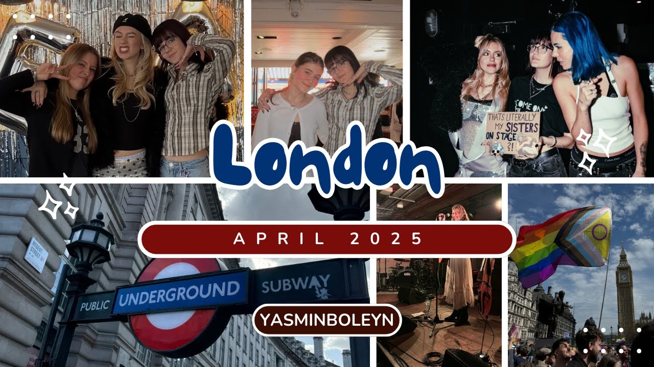 London Vlog - Eileen Alister Concert +more - April 2025