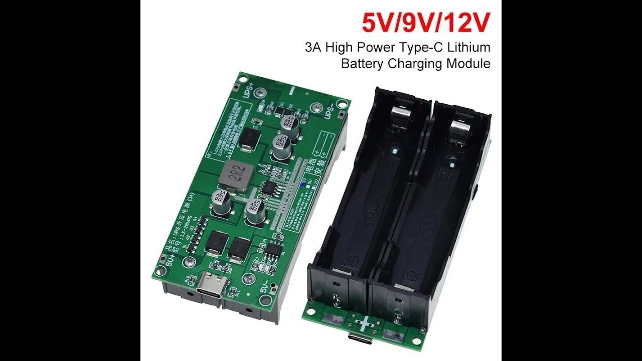 BU NE DEVRESİ ? Pil 2x18650  ile ups 12.6v/3A çok pratik