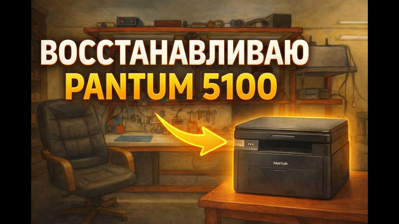 Восстанавливаю Pantum 5100 — оживёт или на запчасти?