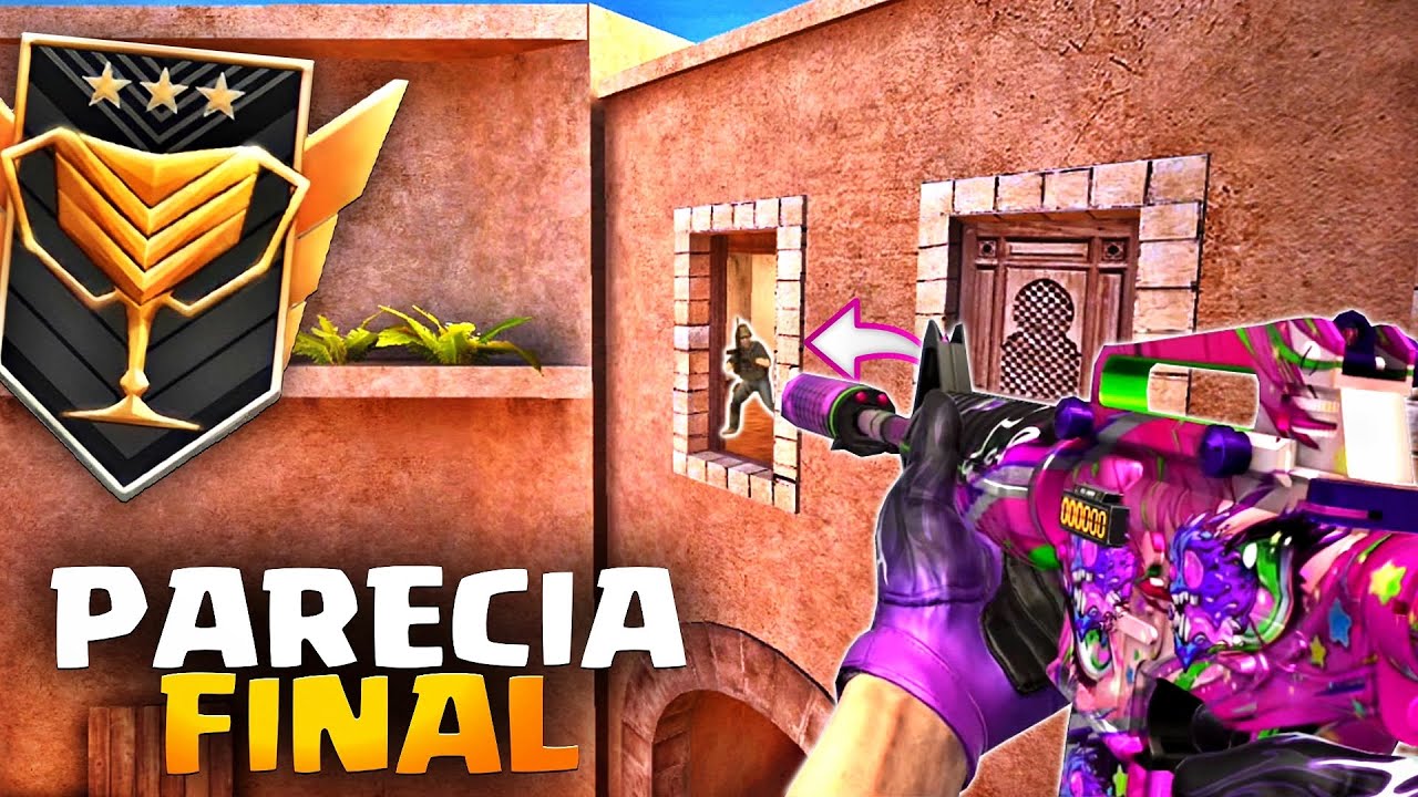 ESSA RANK TAVA IGUAL UMA FINAL de CAMPEONATO, MUITO DIFÍCIL! STANDOFF 2 🇧🇷