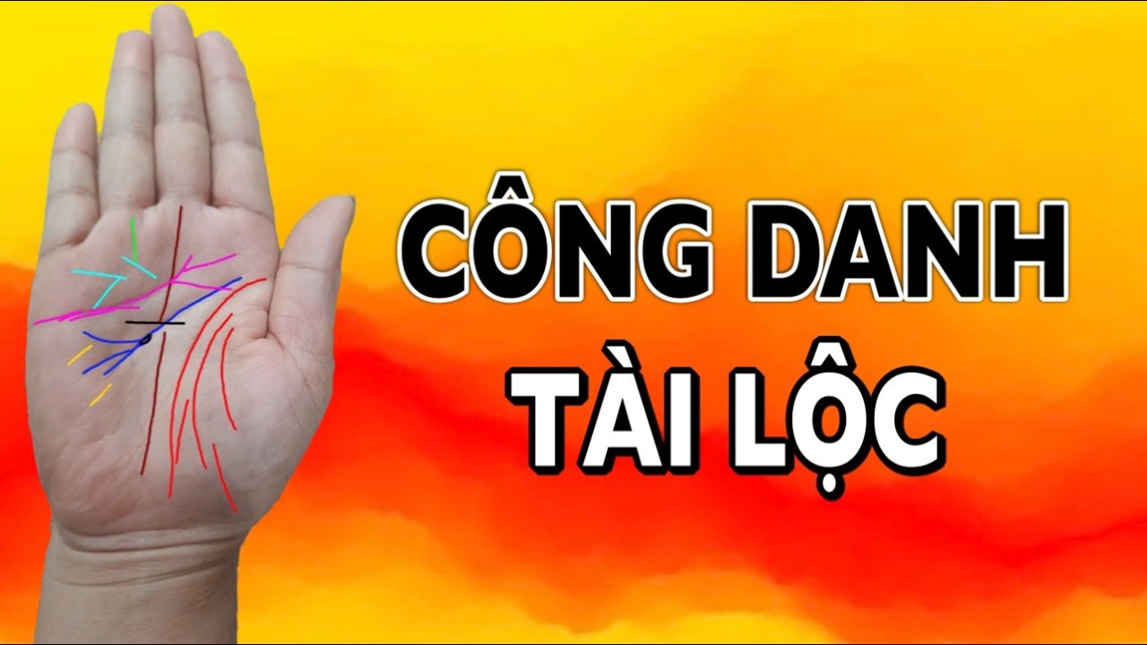 Người có chỉ tay này sẽ có CÔNG DANH TÀI LỘC