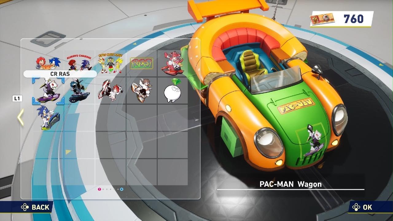 Race park Sonic Racing crossworlds