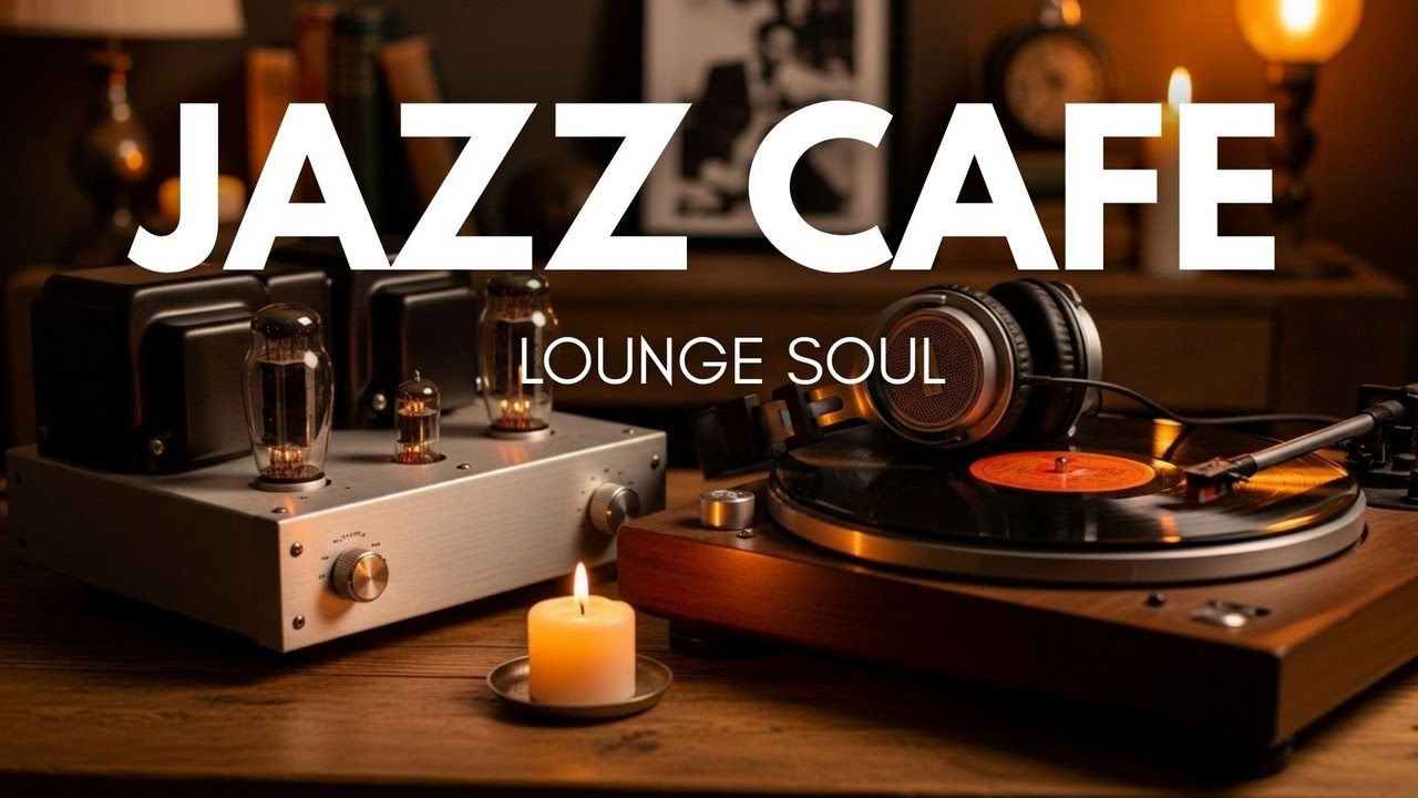 Jazz Cafe - 4K Cozy Coffee Shop Ambience for Studying and Stress-Free Work