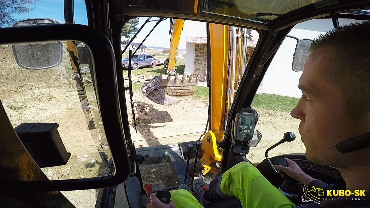 JCB 8085 ECO midi excavator with ripper