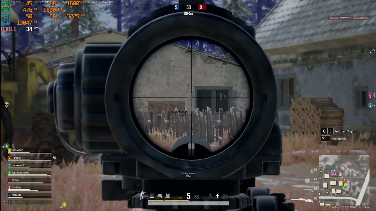 Ryzen 4300GE Pubg Test (OBS)