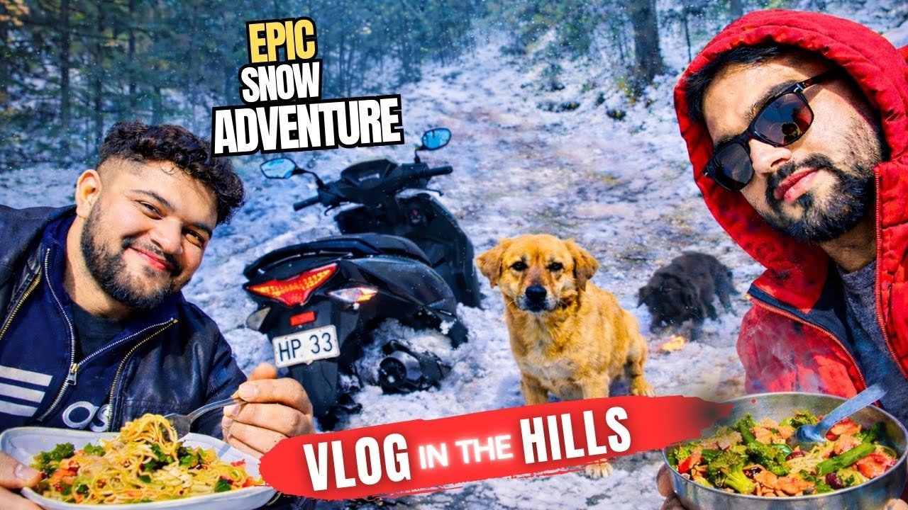 Snow Ride Gone Crazy 🔥 🤪 | Itna Zyada Snow! 😱❄️