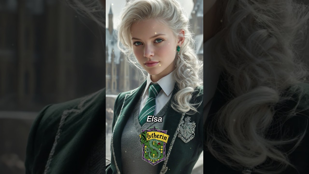 Disney Princesses as Hogwarts Students 🪄✨#disney
