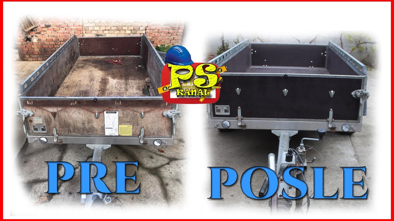 Remont Auto Prikolice - Nove Stranice i Patos - (MR Popravi Sam)