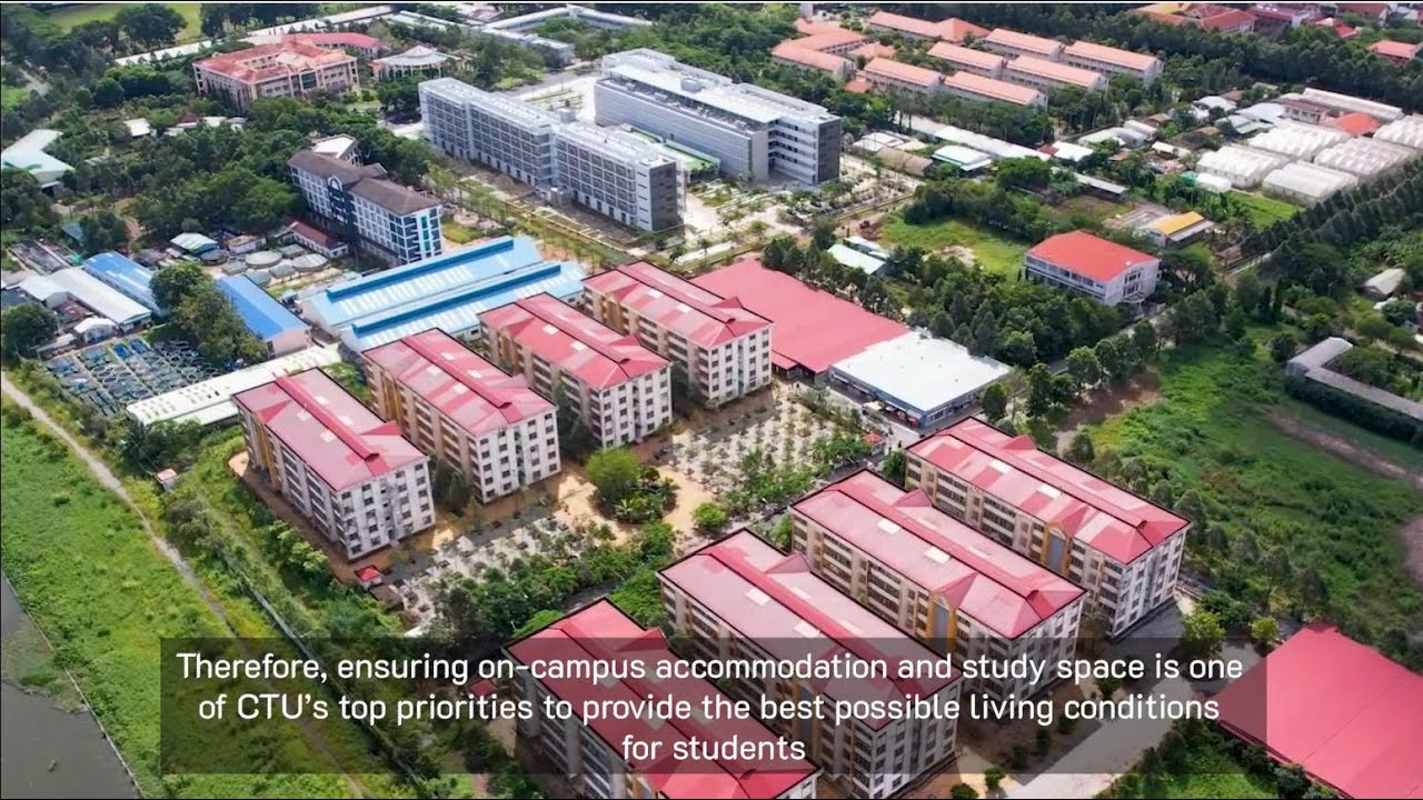 Giới thiệu Ký túc xá Đại học Cần Thơ - Ký túc xá CTU