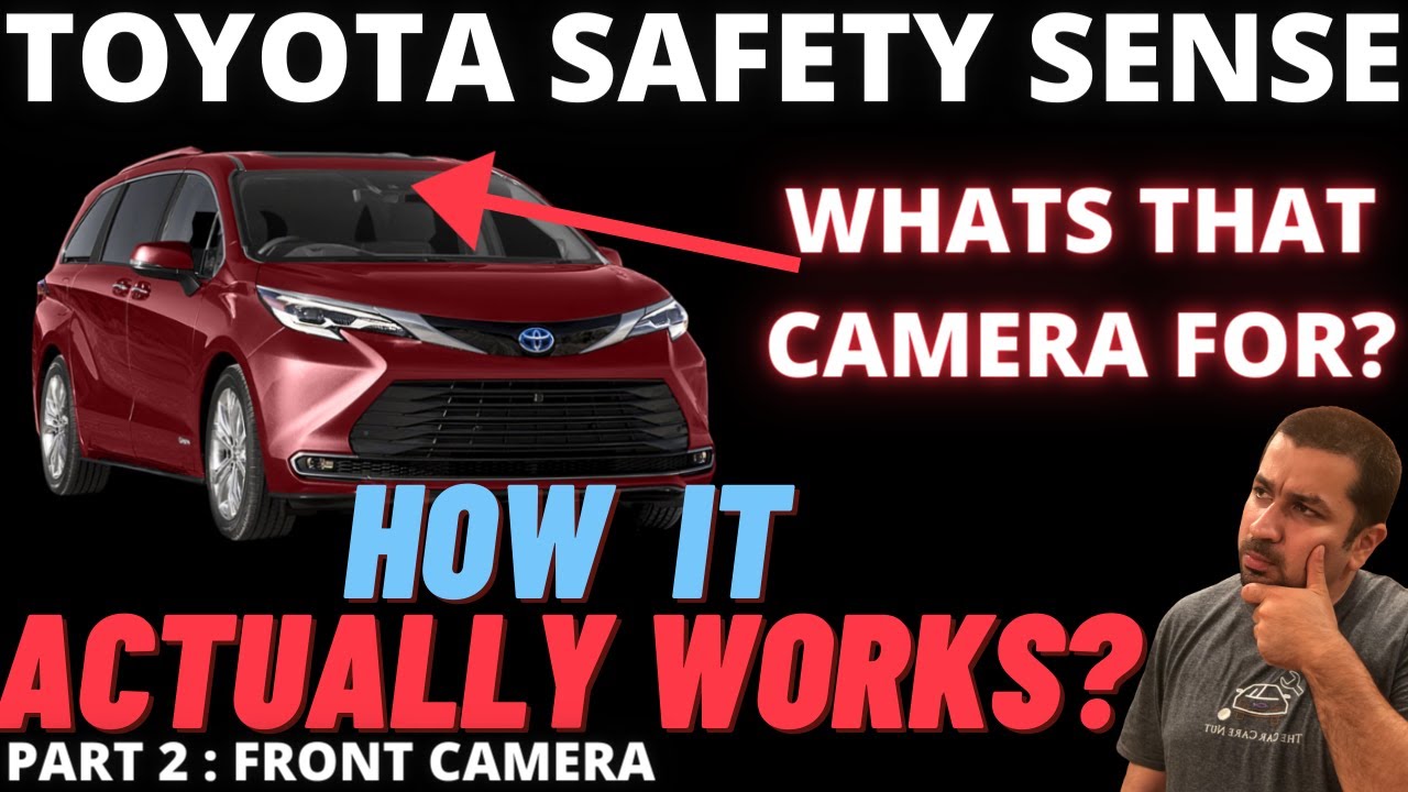How do Toyota Safety Sense Work Part 2 Front Recognition Camera