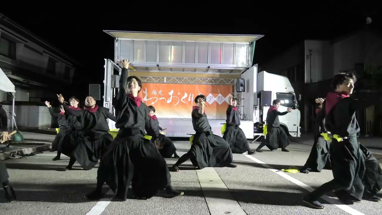 あらた「乾坤一擲」福光ねつおくり七夕祭り2025