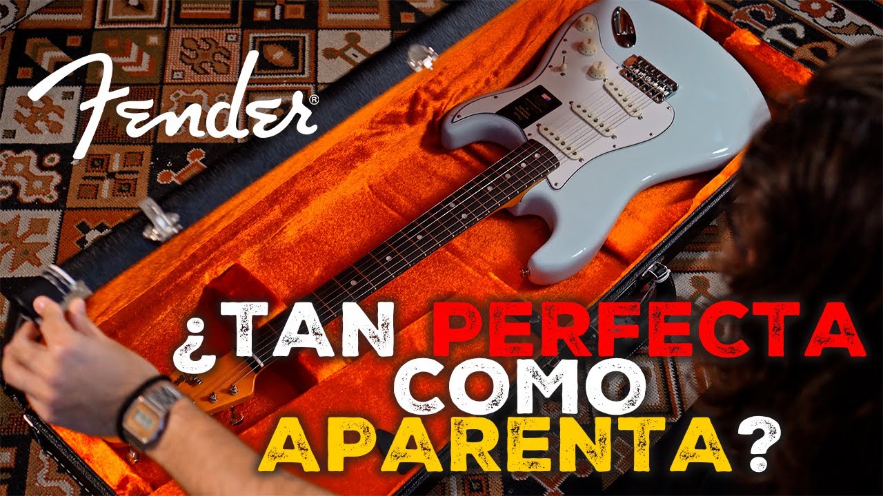 Una guitarra de 1965 hecha en el 2025 - Fender American Vintage II Stratocaster Sonic Blue | EUSICA