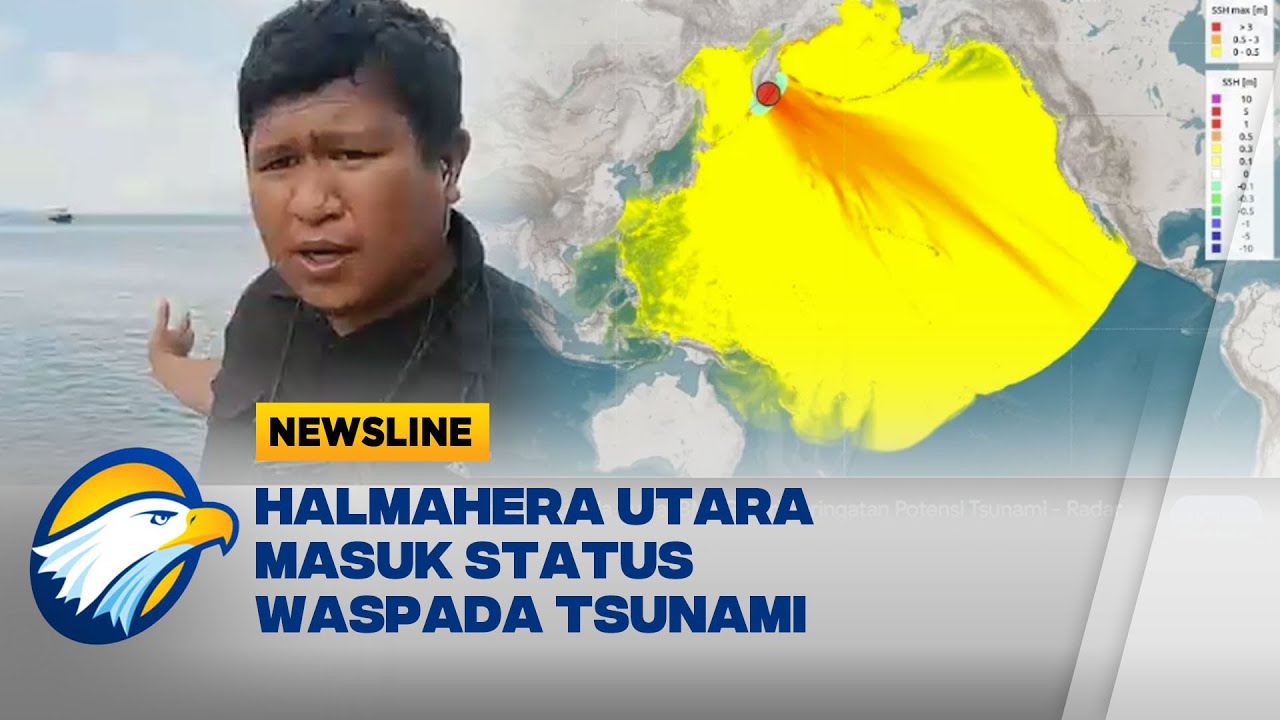 Gempa Dahsyat Rusia, Halmahera Utara Masuk Status Waspada Tsunami [Newsline]