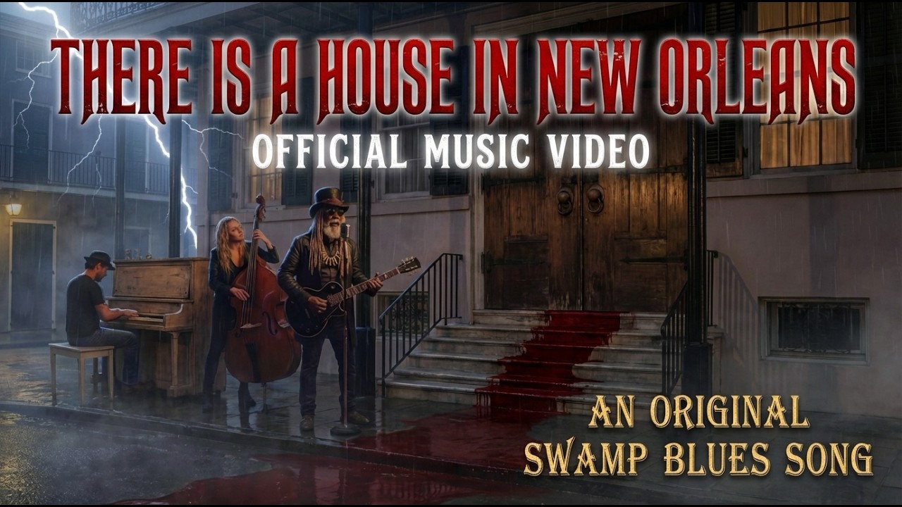 There is a House in New Orleans - Swamp Witch Blues - Official Music Video