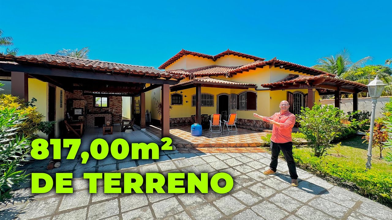 CASA IMPECÁVEL EM ARARUAMA, RJ: CHARME E AMPLO ESPAÇO DE TERRENO! CONFIRA TODOS OS DETALHES