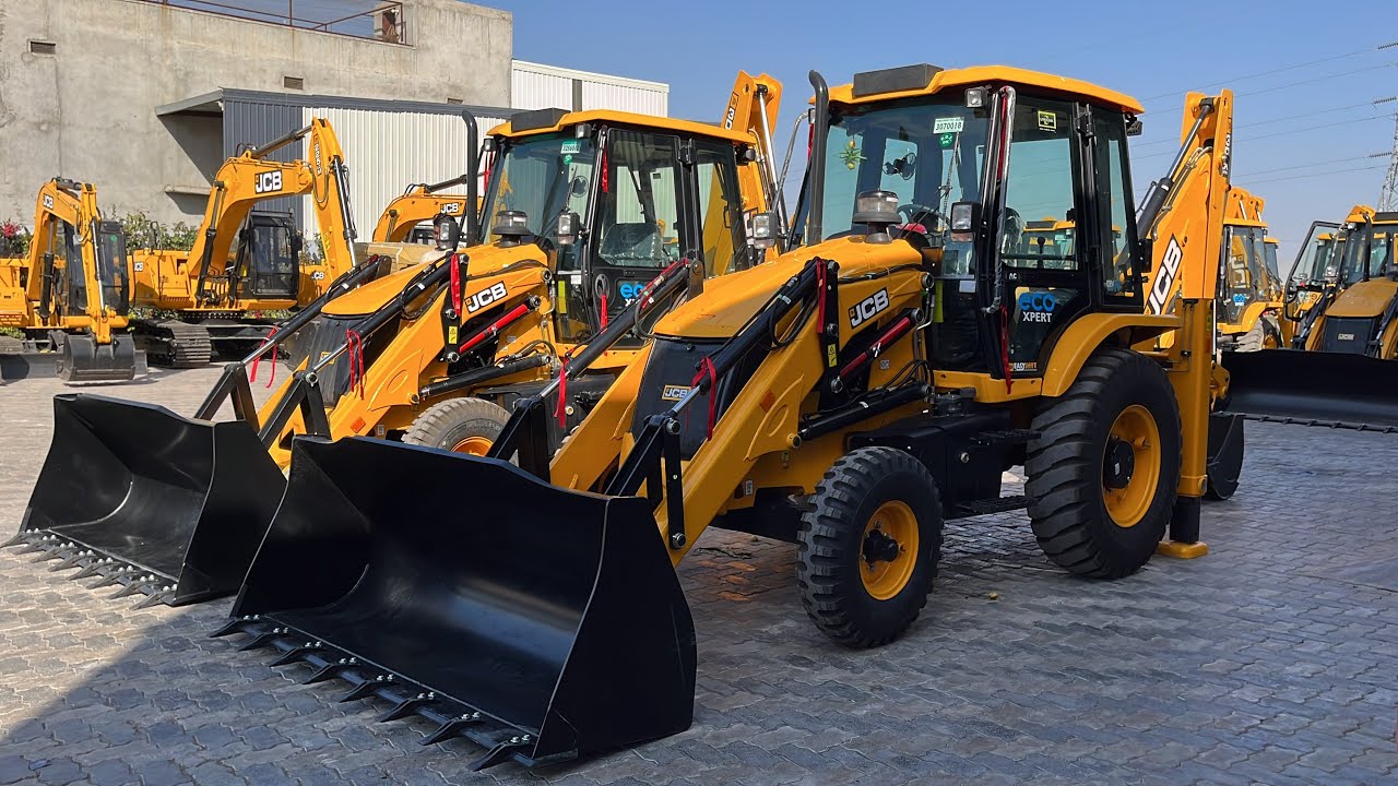 New 2023 model jcb 3dx backhoe loader with air conditioner ￼cabin #jcb #jcbvideo