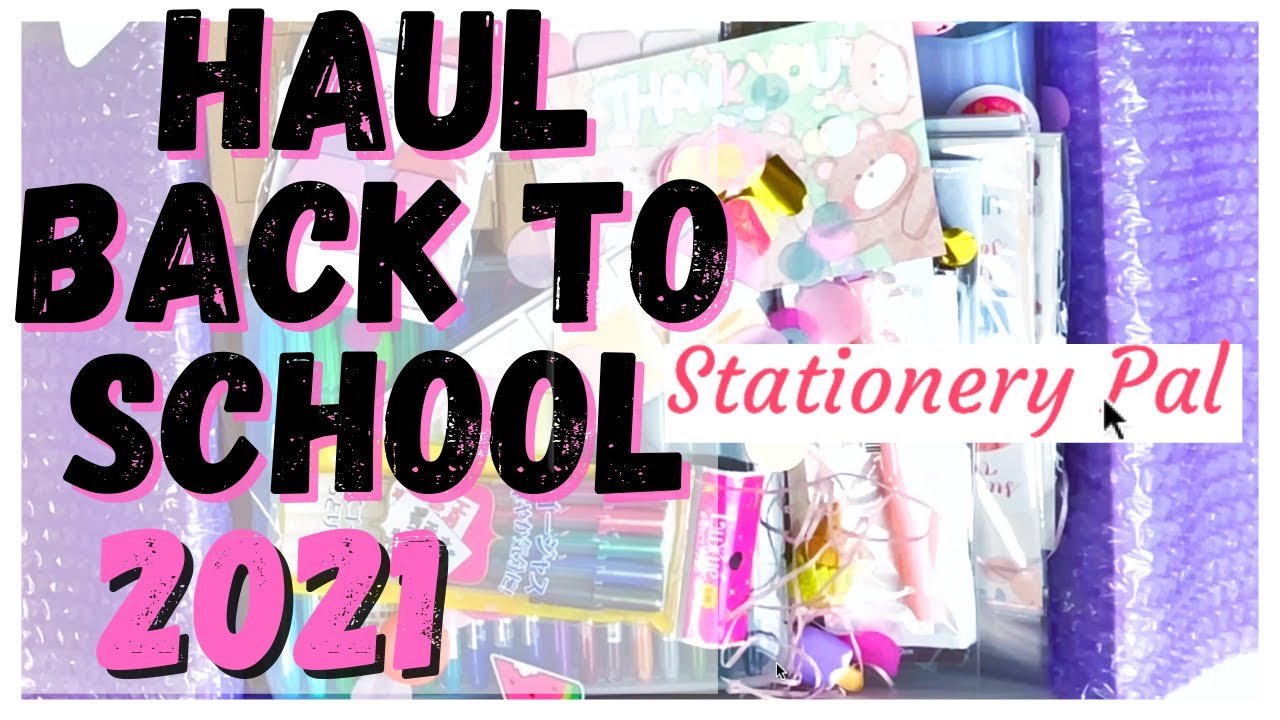 MEGA HAUL BACK TO SCHOOL 2021 ITA 📒🖊 - STATIONERY PAL Collaborazione - con CODICE SCONTO 💰