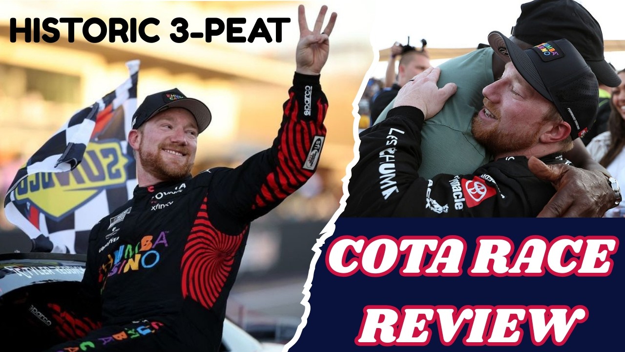 Tyler Reddick Beats SVG at COTA to Achieve History for Michael Jordan and 23XI: Tri-Oval Office