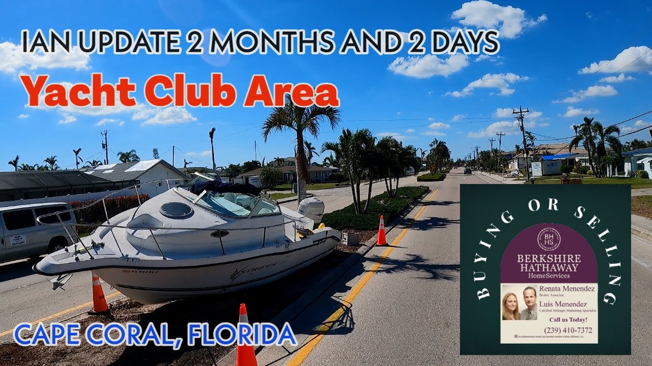 Cape Coral Yacht Club Area Hurricane Recovery Ian Update!