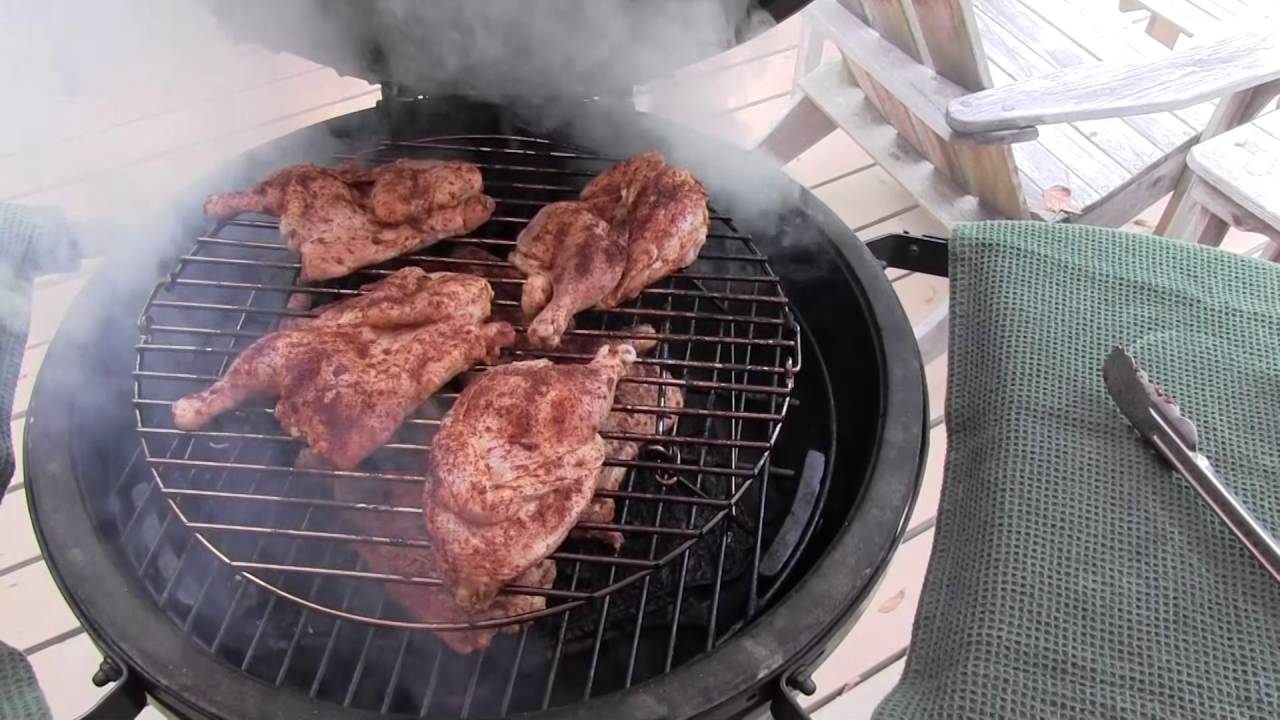 Cornish Game Hens Big Green Egg