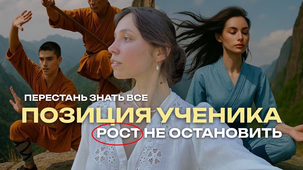 ПОЗИЦИЯ УЧЕНИКА - забытая суперсила, которая меняет всё