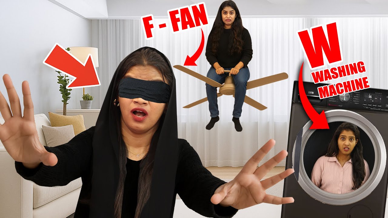 A TO Z HIDE AND SEEK CHALLENGE IN NEW HOME 🤩 | PULLOTHI