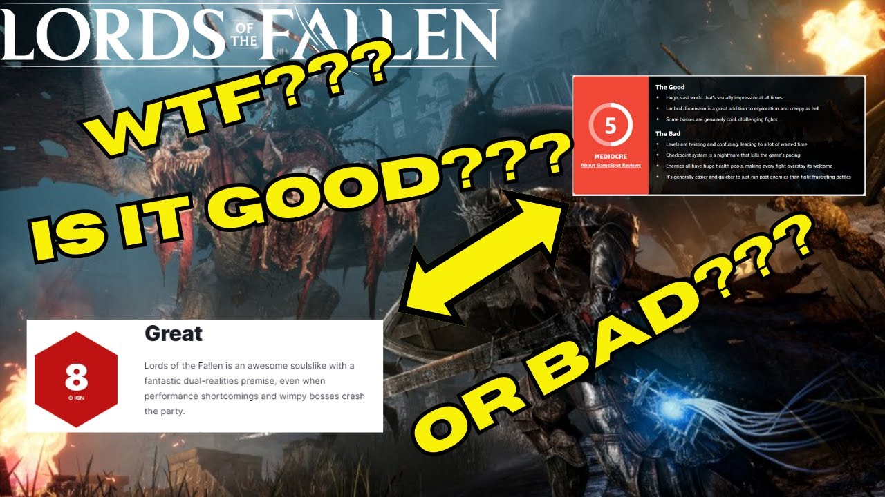 Reviews and First Impressions | Lords of the Fallen